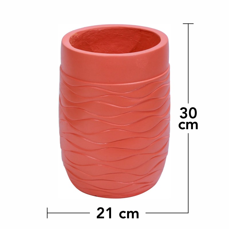 Ghiveci ecologic, Eco-friendly, Naimeed D6383, Mic, din materiale minerale, Caramiziu, 30x21x21cm Ghiveci ecologic, Eco-friendly, Naimeed D6383, Mic, din materiale minerale, Caramiziu, 30x21x21cm