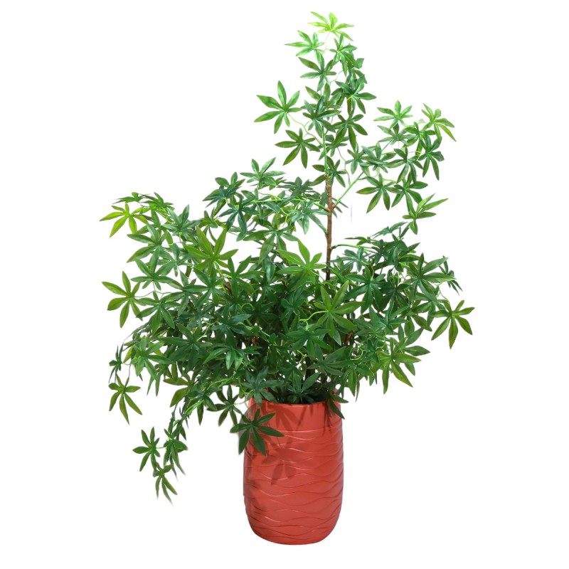 Ghiveci ecologic, Eco-friendly, Naimeed D6383, Mediu, din materiale minerale, Caramiziu, 41,5x29x29cm Ghiveci ecologic, Eco-friendly, Naimeed D6383, Mediu, din materiale minerale, Caramiziu, 41,5x29x29cm