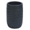 Ghiveci ecologic, Eco-friendly, Naimeed D6384, Mare, din materiale minerale, Negru, 57x40x40cm