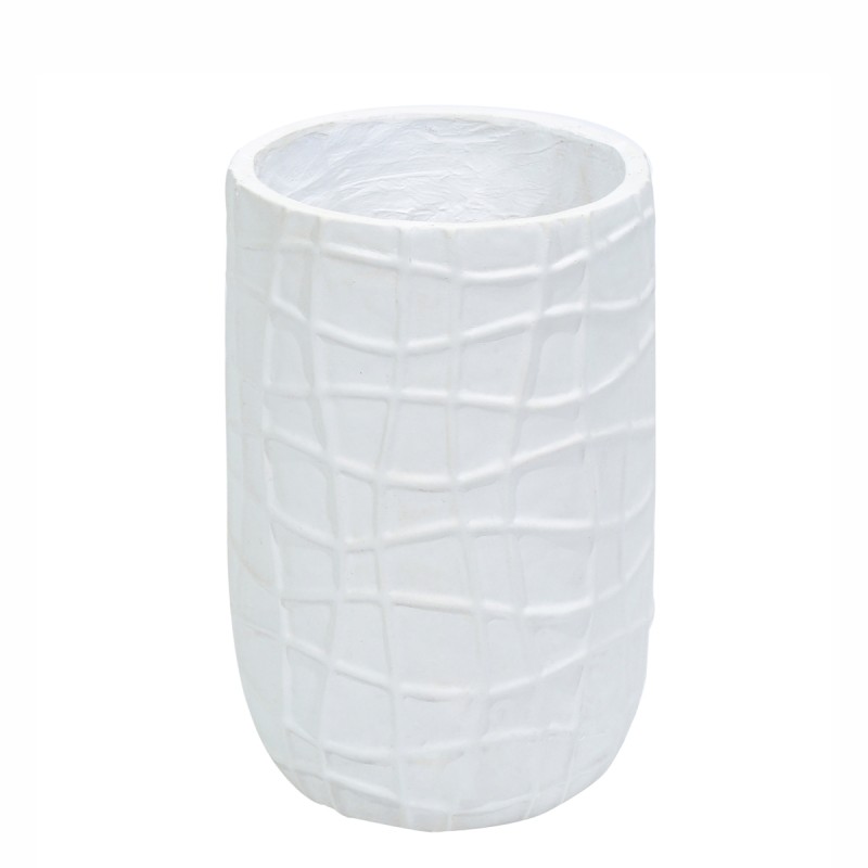 Ghiveci ecologic, Eco-friendly, Naimeed D6388, Mic, din materiale minerale, Alb, 31x20x20cm Ghiveci ecologic, Eco-friendly, Naimeed D6388, Mic, din materiale minerale, Alb, 31x20x20cm
