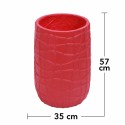Ghiveci ecologic, Eco-friendly, Naimeed D6390, Mare, din materiale minerale, Rosu, 57x35x35cm Ghiveci ecologic, Eco-friendly, Naimeed D6390, Mare, din materiale minerale, Rosu, 57x35x35cm