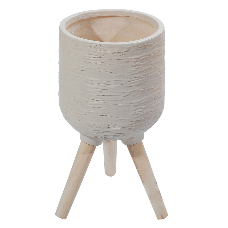 Ghiveci ecologic, Eco-friendly, Naimeed D6391, Mare, din materiale minerale, Bej, 38x36x36cm Ghiveci ecologic, Eco-friendly, Naimeed D6391, Mare, din materiale minerale, Bej, 38x36x36cm