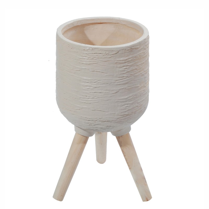 Ghiveci ecologic, Eco-friendly, Naimeed D6391 Mediu, din materiale minerale, Bej, 32x29x29cm Ghiveci ecologic, Eco-friendly, Naimeed D6391 Mediu, din materiale minerale, Bej, 32x29x29cm