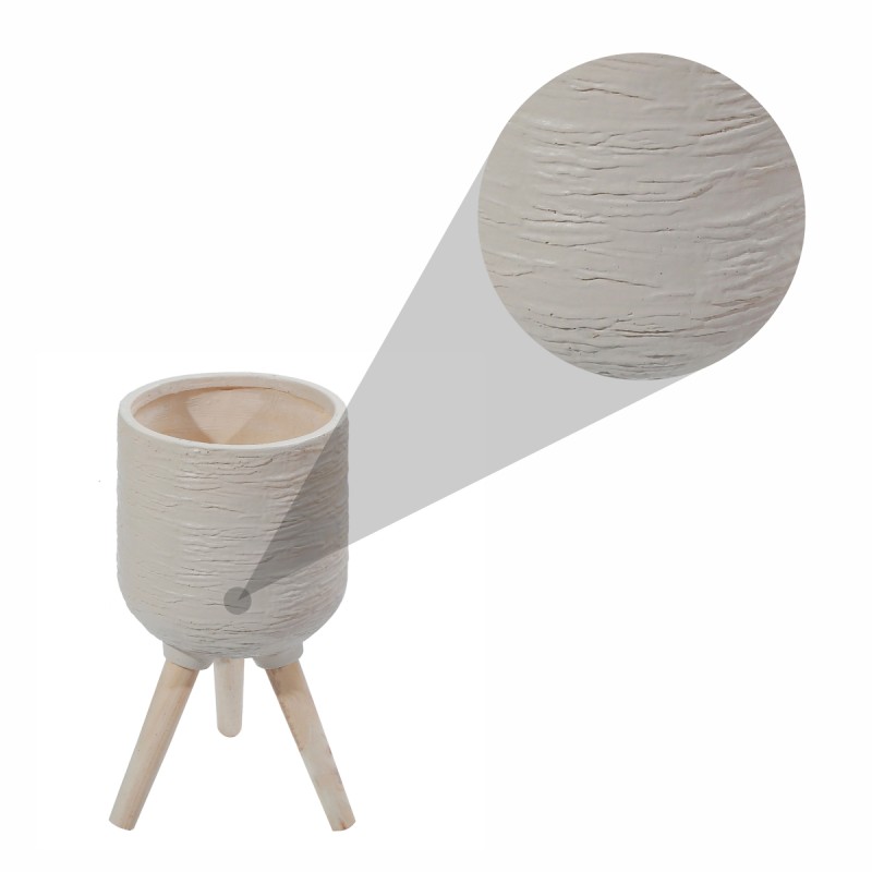 Ghiveci ecologic, Eco-friendly, Naimeed D6391 Mediu, din materiale minerale, Bej, 32x29x29cm Ghiveci ecologic, Eco-friendly, Naimeed D6391 Mediu, din materiale minerale, Bej, 32x29x29cm