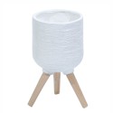 Ghiveci ecologic, Eco-friendly, Naimeed D6392 Mediu, din materiale minerale, Alb, 32x29x29cm Ghiveci ecologic, Eco-friendly, Naimeed D6392 Mediu, din materiale minerale, Alb, 32x29x29cm
