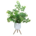 Ghiveci ecologic, Eco-friendly, Naimeed D6392 Mediu, din materiale minerale, Alb, 32x29x29cm Ghiveci ecologic, Eco-friendly, Naimeed D6392 Mediu, din materiale minerale, Alb, 32x29x29cm