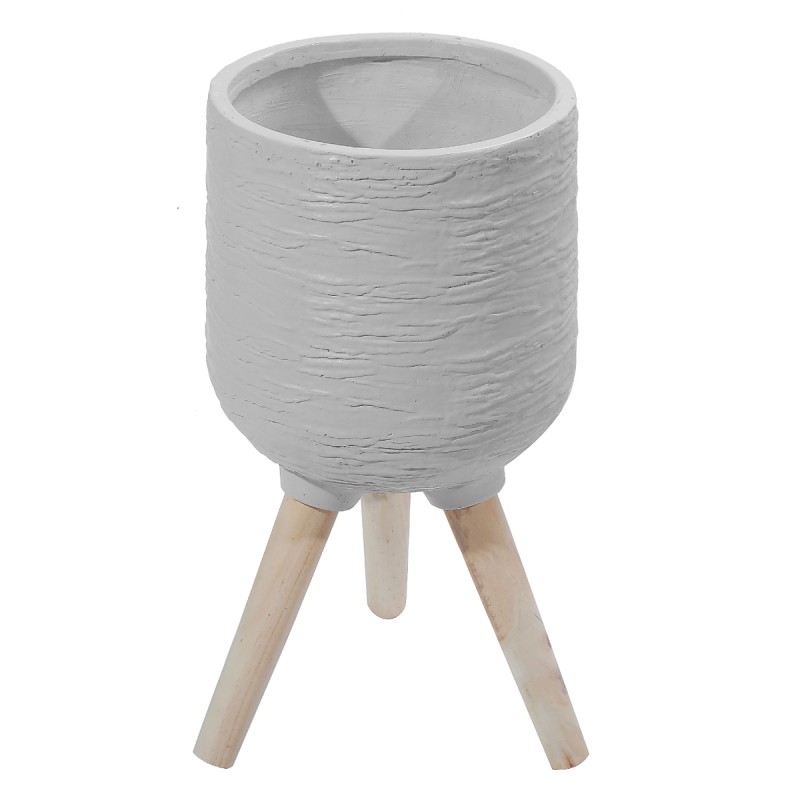 Ghiveci ecologic, Eco-friendly, Naimeed D6393, Mare, din materiale minerale, Gri, 38x36x36cm Ghiveci ecologic, Eco-friendly, Naimeed D6393, Mare, din materiale minerale, Gri, 38x36x36cm