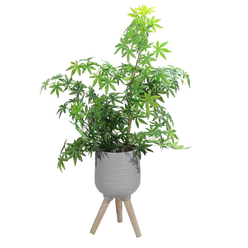 Ghiveci ecologic, Eco-friendly, Naimeed D6393 Mediu, din materiale minerale, Gri, 32x29x29cm Ghiveci ecologic, Eco-friendly, Naimeed D6393 Mediu, din materiale minerale, Gri, 32x29x29cm