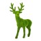 Figurina din iarba artificiala, Naimeed D6535, Cerb, Verde, 52 cm