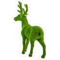 Figurina din iarba artificiala, Naimeed D6535, Cerb, Verde, 52 cm