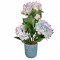 Floare artificiala in ghiveci, Hortensie, Naimeed D2854, 39x39x50cm, Mov