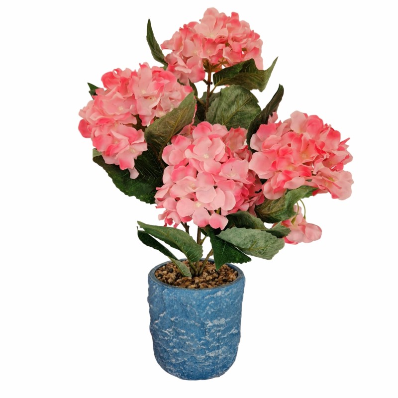 Floare artificiala in ghiveci, Hortensie, Naimeed D2854, 39x39x50cm, Roz Floare artificiala in ghiveci, Hortensie, Naimeed D2854, 39x39x50cm, Roz