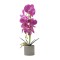 Orhidee cu aspect natural in ghiveci ceramic, 36 cm, Naimeed D4850, Magenta