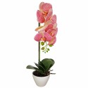 Orhidee cu aspect natural in ghiveci ceramic, 46 cm, Naimeed D5820, Roz Orhidee cu aspect natural in ghiveci ceramic, 46 cm, Naimeed D5820, Roz