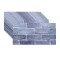 Set 12 panouri decorative, SXP + PVC, autoadezive, imitatie mozaic de caramida cu textura in relief, Naimeed D2949-model-2, 60x30x0.5 cm, Gri