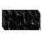 Set 10 panouri decorative, Autoadeziv, suprafata acoperita 1.8 mp, Naimeed D3492, 30x60 cm, Marmura Neagra