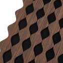 Set 6 Panouri riflaj acustic decorativ, MDF si pasla, Naimeed D6232, 240x30x1.8cm, Nuc Set 6 Panouri riflaj acustic decorativ, MDF si pasla, Naimeed D6232, 240x30x1.8cm, Nuc