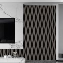 Set 6 Panouri riflaj acustic decorativ, MDF si pasla, Naimeed D6243, 240x30x1.8cm, Gri Set 6 Panouri riflaj acustic decorativ, MDF si pasla, Naimeed D6243, 240x30x1.8cm, Gri