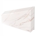 Set 6 panouri decorative, Naimeed D6572, Autoadeziv, aspect lucios, suprafata acoperita 1.08 mp, 30x60 cm, Marmura Alba Set 6 panouri decorative, Naimeed D6572, Autoadeziv, aspect lucios, suprafata acoperita 1.08 mp, 30x60 cm, Marmura Alba