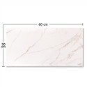 Set 6 panouri decorative, Naimeed D6572, Autoadeziv, aspect lucios, suprafata acoperita 1.08 mp, 30x60 cm, Marmura Alba Set 6 panouri decorative, Naimeed D6572, Autoadeziv, aspect lucios, suprafata acoperita 1.08 mp, 30x60 cm, Marmura Alba