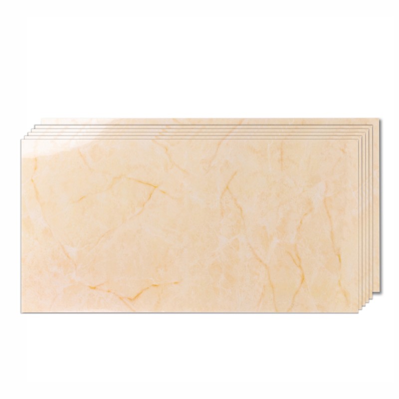Set 6 panouri decorative, Naimeed D6574, Autoadeziv, aspect lucios, suprafata acoperita 1.08 mp, 30x60 cm, Crem Set 6 panouri decorative, Naimeed D6574, Autoadeziv, aspect lucios, suprafata acoperita 1.08 mp, 30x60 cm, Crem
