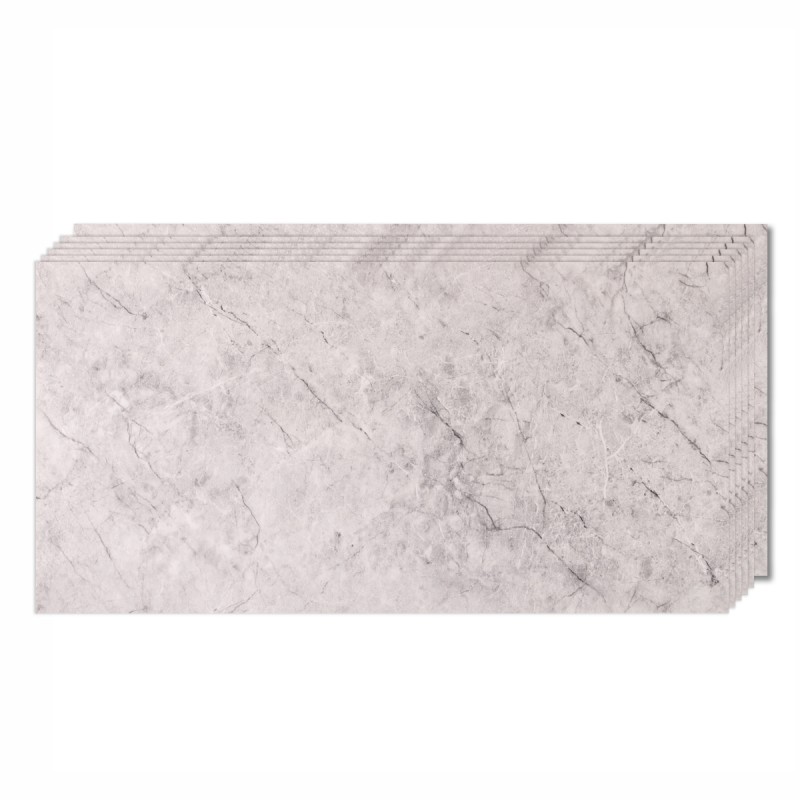 Set 6 panouri decorative, Naimeed D6577, Autoadeziv, aspect mat, suprafata acoperita 1.08 mp, 30x60 cm, Gri Set 6 panouri decorative, Naimeed D6577, Autoadeziv, aspect mat, suprafata acoperita 1.08 mp, 30x60 cm, Gri