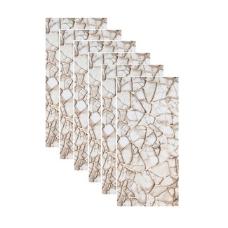 Set 6 panouri decorative autoadezive cu folie de aluminiu, efect marmura,  suprafata acoperita 1.08 m², Naimeed D7120, 60x30 cm, Bej Set 6 panouri decorative autoadezive cu folie de aluminiu, efect marmura,  suprafata acoperita 1.08 m², Naimeed D7120, 60x30 cm, Bej