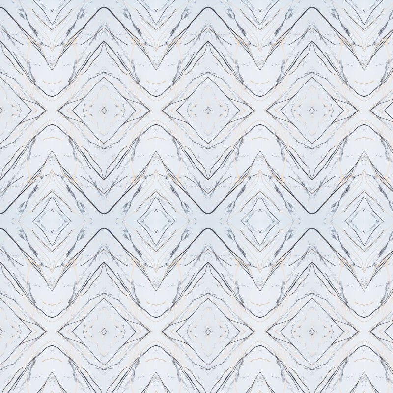 Set 6 panouri decorative autoadezive cu folie de aluminiu, efect marmura,  suprafata acoperita 1.08 m², Naimeed D7123, 60x30 cm, Gri deschis