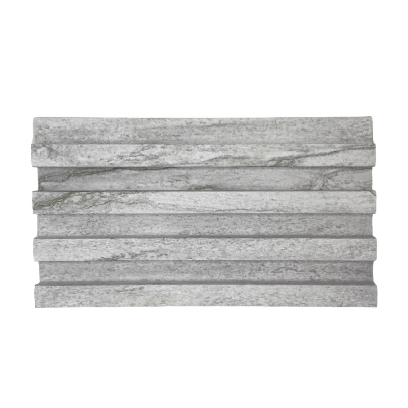 Panou decorativ riflaj WPC, montaj rapid, rezistenta ridicata, Naimeed D7527, 260x16.8x2.3cm, gri Panou decorativ riflaj WPC, montaj rapid, rezistenta ridicata, Naimeed D7527, 260x16.8x2.3cm, gri