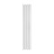 Panou decorativ riflaj WPC, montaj rapid, rezistenta ridicata, Naimeed D7535, 260x16.8x2.3cm, alb