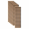 Set 6 Panouri riflaj acustic decorativ, MDF si pasla, Naimeed D6233, 240x30x1.8cm, Castan Set 6 Panouri riflaj acustic decorativ, MDF si pasla, Naimeed D6233, 240x30x1.8cm, Castan