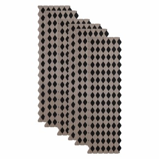 Set 6 Panouri riflaj acustic decorativ, MDF si pasla, Naimeed D6234, 240x30x1.8cm, Gri Set 6 Panouri riflaj acustic decorativ, MDF si pasla, Naimeed D6234, 240x30x1.8cm, Gri