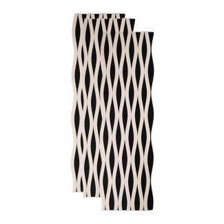 Set 3 Panouri riflaj acustic decorativ, MDF si pasla, Naimeed D6241, 240x30x1.8cm, Stejar Set 3 Panouri riflaj acustic decorativ, MDF si pasla, Naimeed D6241, 240x30x1.8cm, Stejar