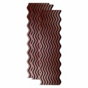 Set 3 Panouri riflaj acustic decorativ, MDF si pasla, Naimeed D6244, 240x30x1.8cm, Visin Set 3 Panouri riflaj acustic decorativ, MDF si pasla, Naimeed D6244, 240x30x1.8cm, Visin