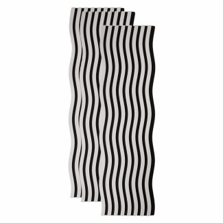 Set 3 Panouri riflaj acustic decorativ, MDF si pasla, Naimeed D6249, 240x30x1.8cm, Stejar Deschis Set 3 Panouri riflaj acustic decorativ, MDF si pasla, Naimeed D6249, 240x30x1.8cm, Stejar Deschis