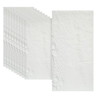 Set 10 x Panou Decorativ 3D, Naimeed D5733, ultrausor, design elegant, PU, 120 x 60 x 3 cm, Alb Set 10 x Panou Decorativ 3D, Naimeed D5733, ultrausor, design elegant, PU, 120 x 60 x 3 cm, Alb