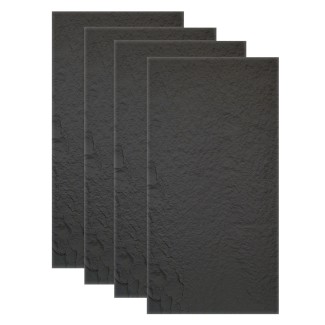 Set 4 x Panou Decorativ 3D, Naimeed D5736, ultrausor, design elegant, PU, 120 x 60 x 3 cm, Negru Set 4 x Panou Decorativ 3D, Naimeed D5736, ultrausor, design elegant, PU, 120 x 60 x 3 cm, Negru