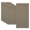 Set 10 x Panou Decorativ 3D, Naimeed D5747, ultrausor, design elegant, PU, 120 x 60 x 3 cm, Maro