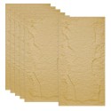 Set 6 x Panou Decorativ 3D, Naimeed D5754, ultrausor, design elegant, PU, 120 x 60 x 5 cm, Crem Set 6 x Panou Decorativ 3D, Naimeed D5754, ultrausor, design elegant, PU, 120 x 60 x 5 cm, Crem