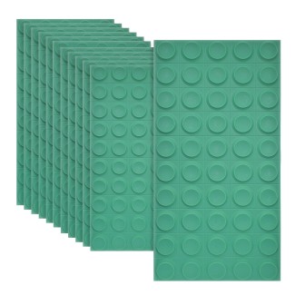 Set 12 x Panou Decorativ 3D, Naimeed D5780, ultrausor, design elegant, PU, 120 x 60 x 2.5 cm, Turcoaz