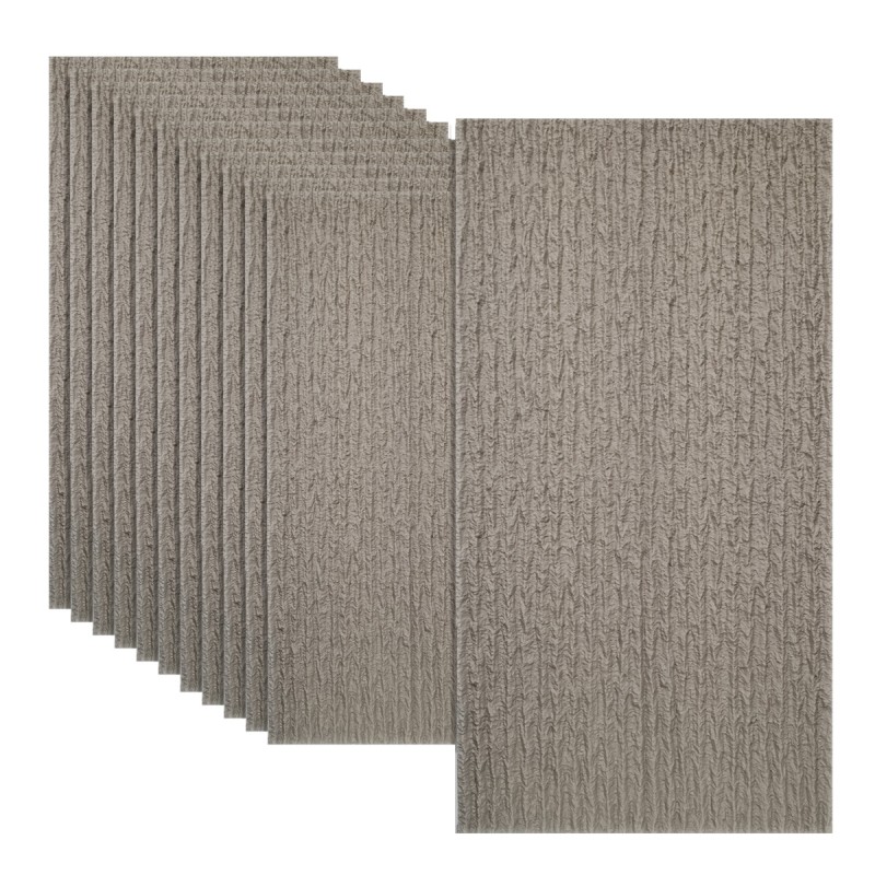 Set 12 x Panou Decorativ 3D, Naimeed D5786, ultrausor, design modern, PU, 120 x 60 x 2.5 cm, Crem Set 12 x Panou Decorativ 3D, Naimeed D5786, ultrausor, design modern, PU, 120 x 60 x 2.5 cm, Crem