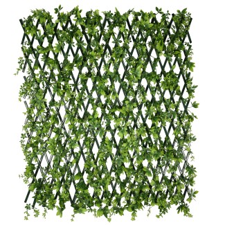 Paravan verde artificial, extensibil, Naimeed D5574, Verde Paravan verde artificial, extensibil, Naimeed D5574, Verde