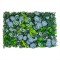 Panou din plante artificiale, cu frunze, Naimeed D5897, Verde Multicolor, 600x400mm