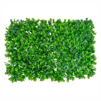 Panou din plante artificiale, cu frunze, Naimeed D5900, Verde, 600x400mm