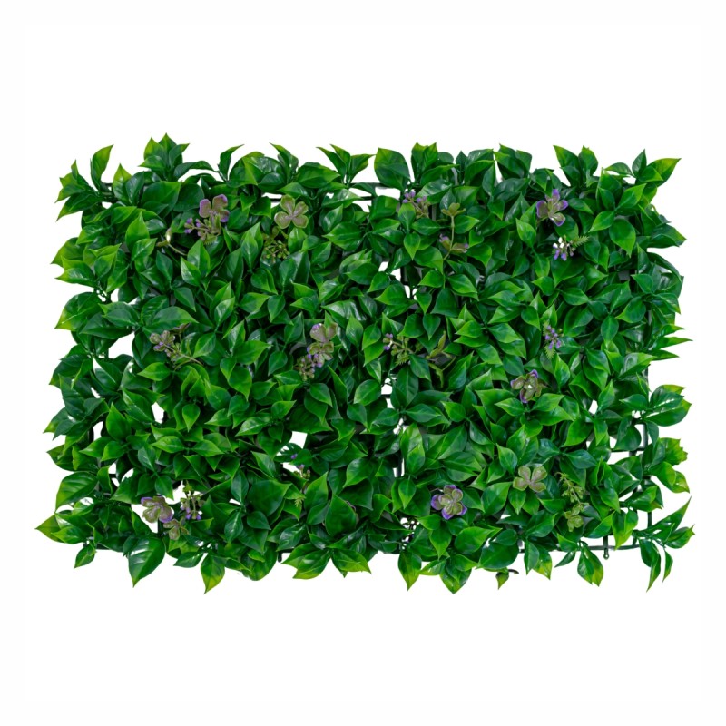 Panou din plante artificiale, cu frunze, Naimeed D5901, Verde Inchis, 600x400mm Panou din plante artificiale, cu frunze, Naimeed D5901, Verde Inchis, 600x400mm