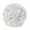 Sfera din plante artificiale, cu flori, Naimeed D5922, Alb, 200mm