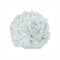 Sfera din plante artificiale, cu flori, Naimeed D5927, Alb, 100mm