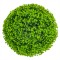 Sfera din plante artificiale, cu flori, Naimeed D5935, Verde Inchis, 280mm