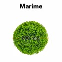 Sfera din plante artificiale, cu flori, Naimeed D5936, Verde Inchis, 200mm Sfera din plante artificiale, cu flori, Naimeed D5936, Verde Inchis, 200mm