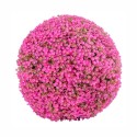 Sfera din plante artificiale, cu flori, Naimeed D5940, Roz Inchis, 200mm Sfera din plante artificiale, cu flori, Naimeed D5940, Roz Inchis, 200mm